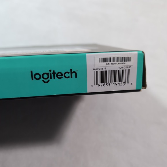 Logitech Wave Keys Wireless Ergonomic Keyboard Graphite YR0096 920-011898 - Picture 6 of 7